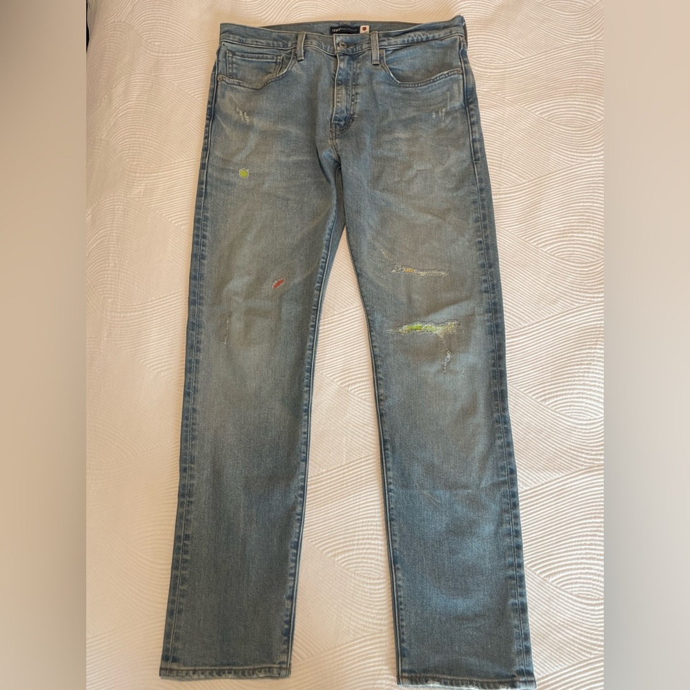 Levi’s Made & Crafted 502 Taper Fit Jeans - Nitchibotsu Light Wash - 34 / 34